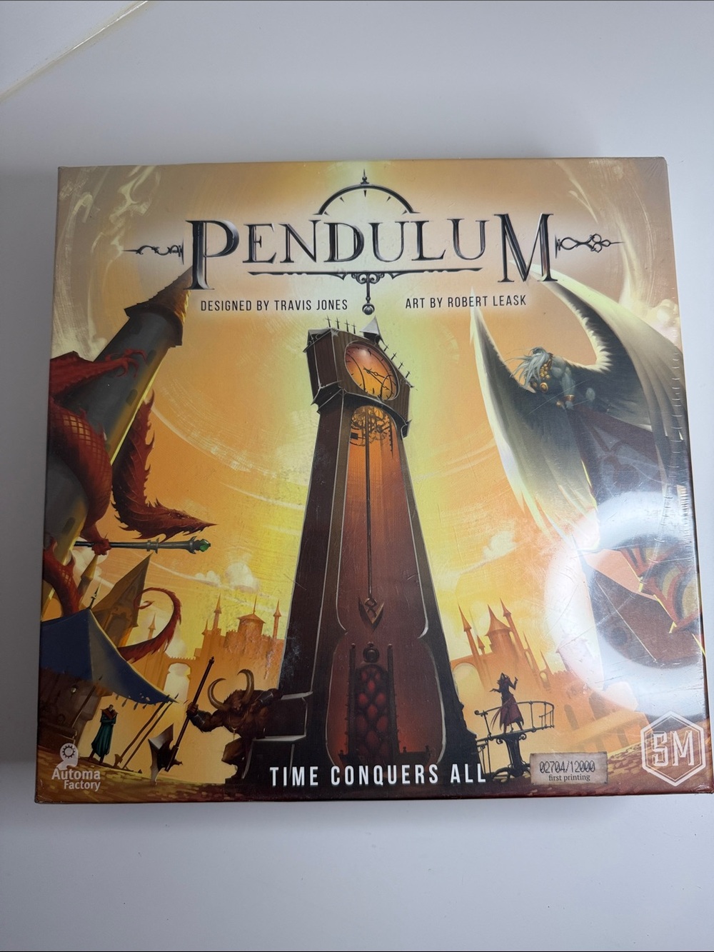 Pendulum Board Game First Print Of 12000 Stonemaier 2020 New Sealed NIB